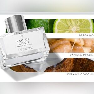 Le Monde Gourmand Lait de Coco Body Oil - Silver and White